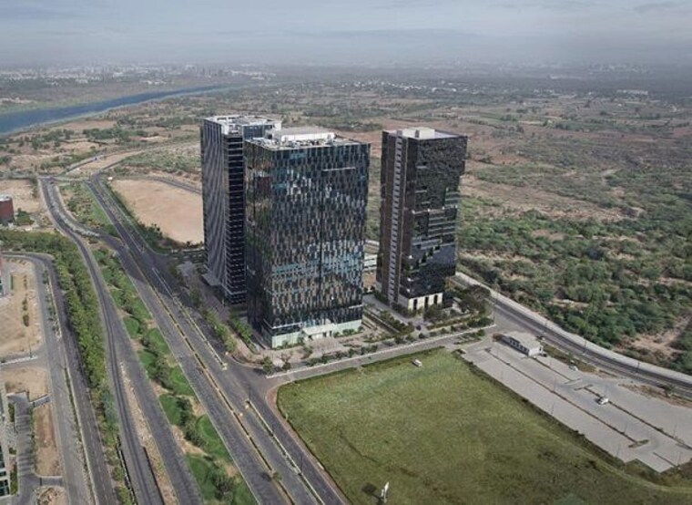 Exterior View, nakshatra-regalia Commercial Office Space 5060 Sq.Ft. In Gift City Ahmedabad 10623337