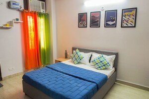 Bedroom in 1 BHK Independent House at Sector 14 – for Rent