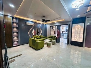 Living Room in 3 BHK Apartment at Freedom Fighters Vihar – for Rent