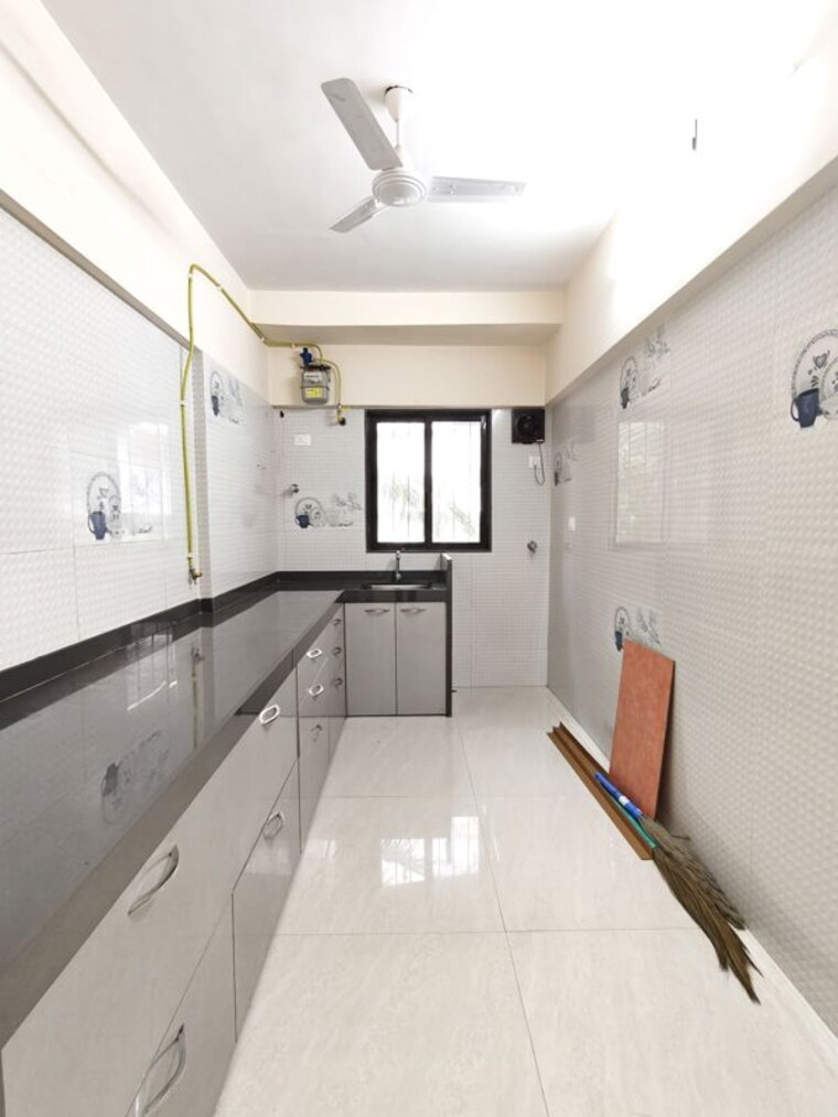 Kitchen, modispaces-valley-view 2 Bedroom 750 Sq.Ft. Apartment In Borivali West Mumbai 10623334