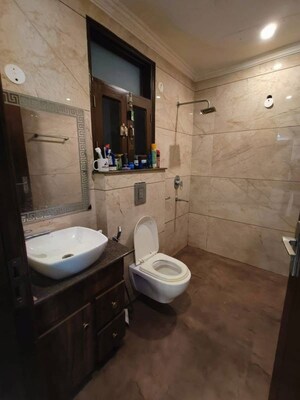 Bathroom in 3 BHK Builder Floor at Sector 46 – for Rent