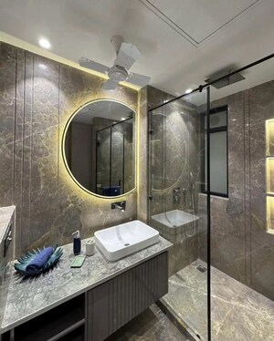 Bathroom in 2 BHK Builder Floor at Sector 23 – for Rent