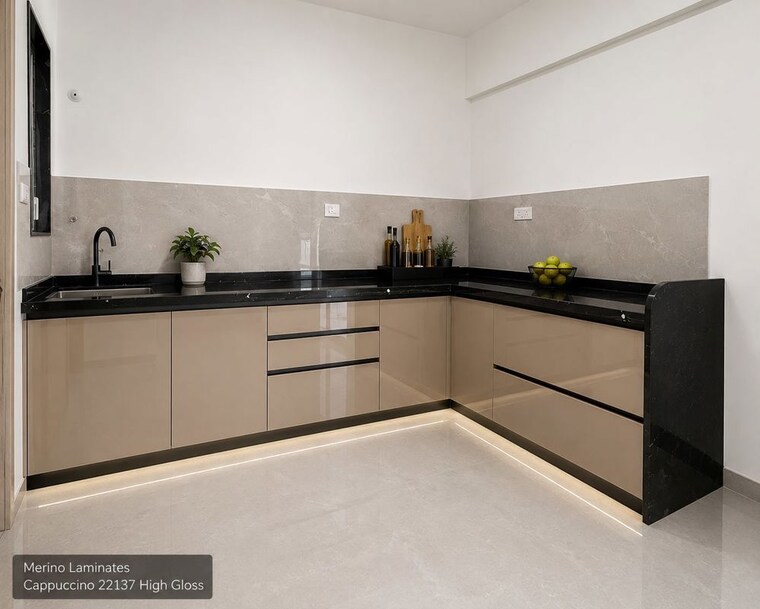 Kitchen, duville-riverdale-grove 2 Bedroom 750 Sq.Ft. Apartment In Kharadi Pune 10623410