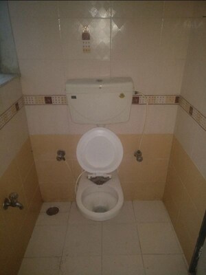 Bathroom in 1 BHK Apartment at Aspen Park, Goregaon East – for Rent