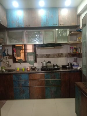 Kitchen in 3 BHK Apartment at Chhani – for Sale