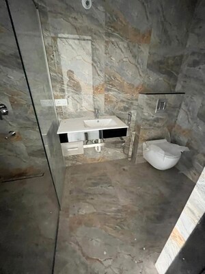 Bathroom in 2 BHK Apartment at Lohia Odela, Bavdhan – for Rent