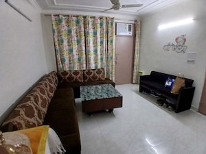 Living Room in 3 BHK Builder Floor at Palam Vihar Residents Association, Palam Vihar – for Rent
