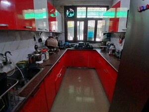 Kitchen in 3 BHK Builder Floor at Palam Vihar Residents Association, Palam Vihar – for Rent