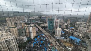 Balcony in 2 BHK Apartment at JP Decks, Goregaon East – for Sale