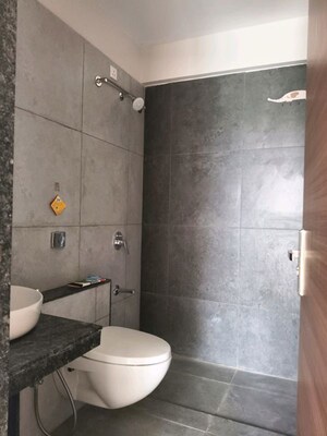 Bathroom in 2 BHK Apartment at Kuber Antonia, Wakad – for Sale