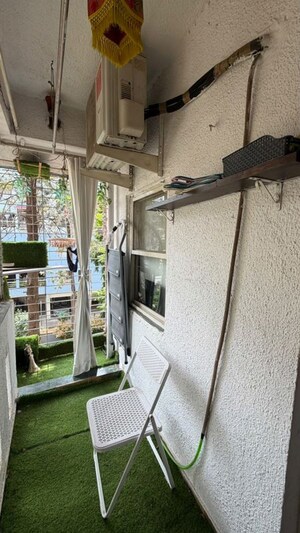 Balcony in 2 BHK Apartment at Ravet – for Rent