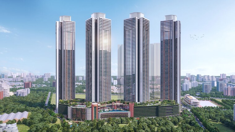 Exterior View, prestige-forest-hills 3 Bedroom 1029 Sq.Ft. Apartment In Mulund West Mumbai 10617166