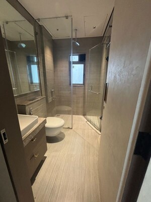 Bathroom in 4 BHK Apartment at Oberoi Enigma, Mulund West – for Sale