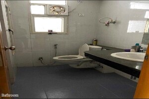 Bathroom in 2 BHK Apartment at AWHO Vijay Vihar, Wagholi – for Rent