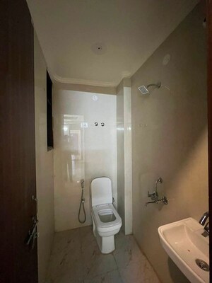 Bathroom in 1 BHK Builder Floor at Saket – for Rent