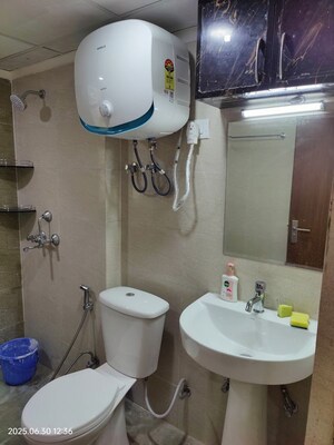 Bathroom in 3 BHK Apartment at Amrapali Terrace Homes, Tech Zone 4 Greater Noida – for Sale