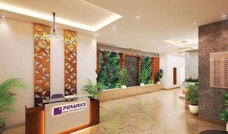 Living Room, puranik-abitante 2 Bedroom 871 Sq.Ft. Apartment In Bavdhan Pune 10623583