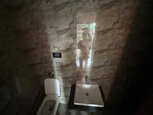 Bathroom in 2 BHK Apartment at VTP Aethereus, Mahalunge – for Rent