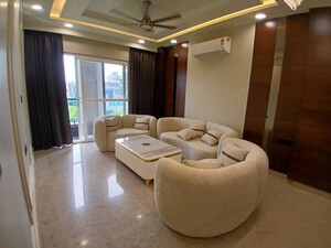 Living Room in 3 BHK Builder Floor at Palam Vihar Residents Association, Palam Vihar – for Rent