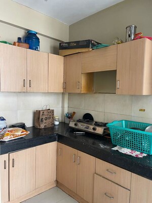 Kitchen in 3 BHK Apartment at Mittal Rajnagar Residency, Raj Nagar Extension – for Rent