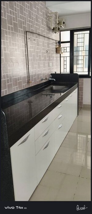 Kitchen in 3 BHK Apartment at Nanded Asawari, Nanded – for Rent