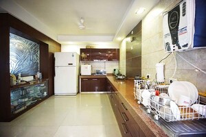 Kitchen in 4 BHK Apartment at Satellite – for Sale