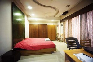 Bedroom in 4 BHK Apartment at Satellite – for Sale