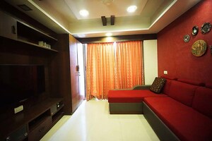 Bedroom in 4 BHK Apartment at Satellite – for Sale