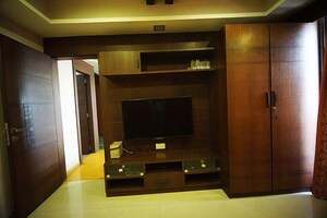 Living Room in 4 BHK Apartment at Satellite – for Sale