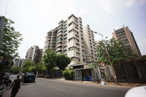 4 BHK Apartment – Exterior View View at Satellite - for Sale