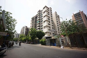 4 BHK Apartment – Exterior View View at Satellite - for Sale