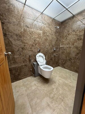 Bathroom in 3 BHK Apartment at Northcape Venicia, Baner – for Rent