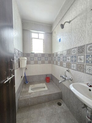 Bathroom in 2 BHK Apartment at Mahadev Nagar – for Rent