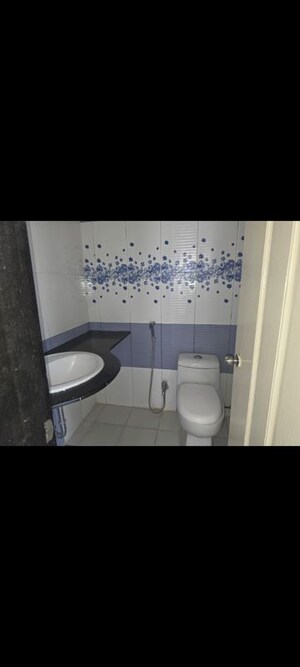 Bathroom in 3 BHK Apartment at Nanded Asawari, Nanded – for Rent