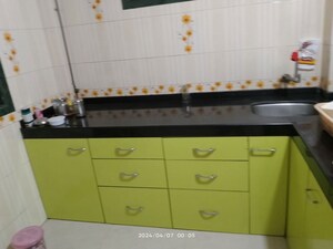 Kitchen in 1 BHK Apartment at Shubh Kamana CHS, Bhandup East – for Sale