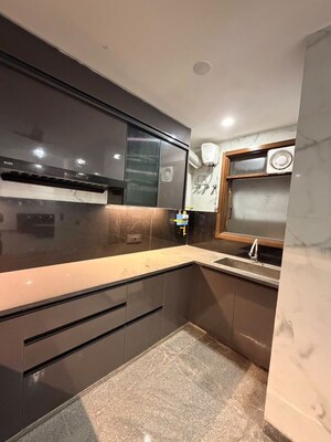 Kitchen in 1 BHK Builder Floor at Saket – for Rent