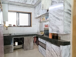Kitchen in 2 BHK Apartment at Kumar Aangan, Yerawada – for Rent