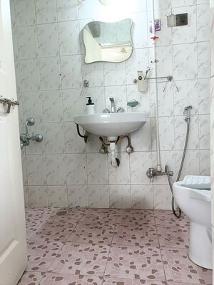 Bathroom in 2 BHK Apartment at Kumar Aangan, Yerawada – for Rent
