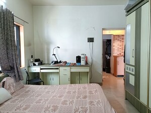 Bedroom in 2 BHK Apartment at Kumar Aangan, Yerawada – for Rent