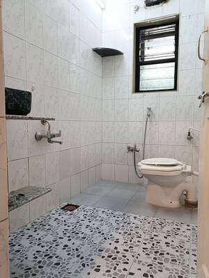 Bathroom in 2 BHK Apartment at Kumar Aangan, Yerawada – for Rent