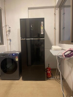 Kitchen in 3 BHK Apartment at Adani Ten BKC, Bandra East – for Rent