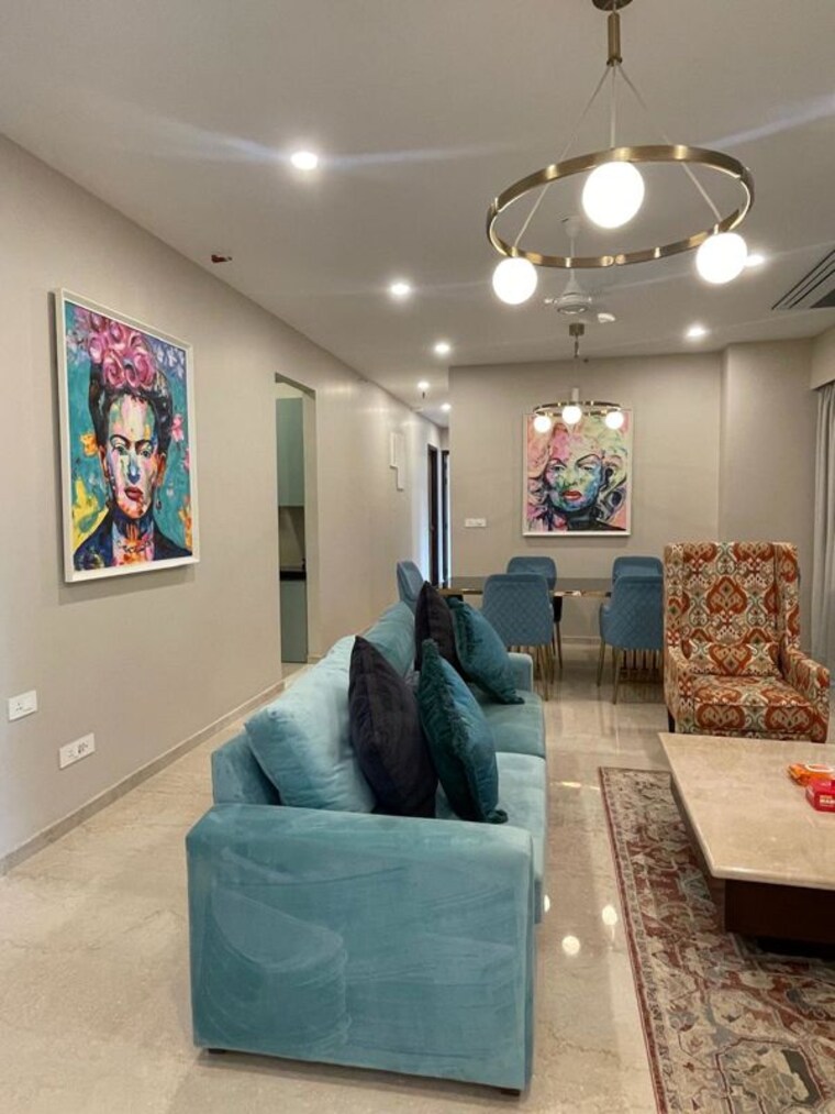 Living Room, adani-ten-bkc 3 Bedroom 1456 Sq.Ft. Apartment In Bandra East Mumbai 10623745
