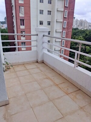 Balcony in 3 BHK Apartment at Vishwakarma Vedant, Undri – for Rent