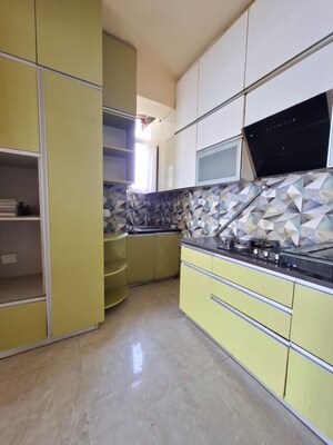 Kitchen in 3.5 BHK Apartment at Maxworth Premier Urban, Sector 15 – for Sale