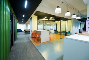 Team Area in  Office Space at Fergusson College Road – for Rent