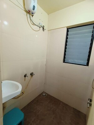 Bathroom in 1 BHK Apartment at Duville Riverdale, Kharadi – for Rent