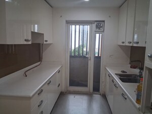 Kitchen in 3 BHK Apartment at Lodha Fiorenza, Goregaon East – for Rent