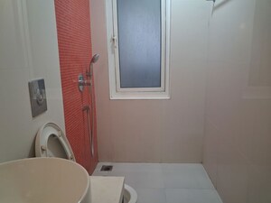 Bathroom in 3 BHK Apartment at Lodha Fiorenza, Goregaon East – for Rent