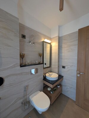Bathroom in 4 BHK Builder Floor at Sector 23 – for Rent