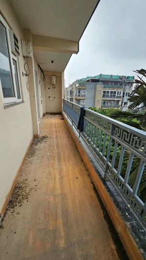 Balcony in 3 BHK Apartment at Saket – for Rent